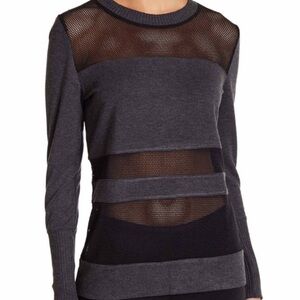 ALO Yoga Sage Green Knit Blouse